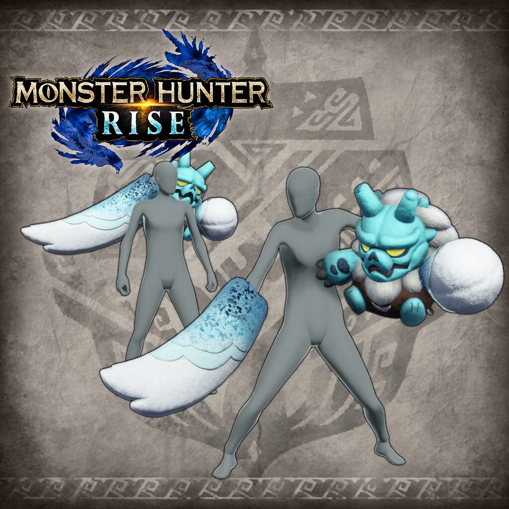 Monster Hunter Rise - "Stuffed Goss Harag" Hunter layered weapon (Dual Blades)