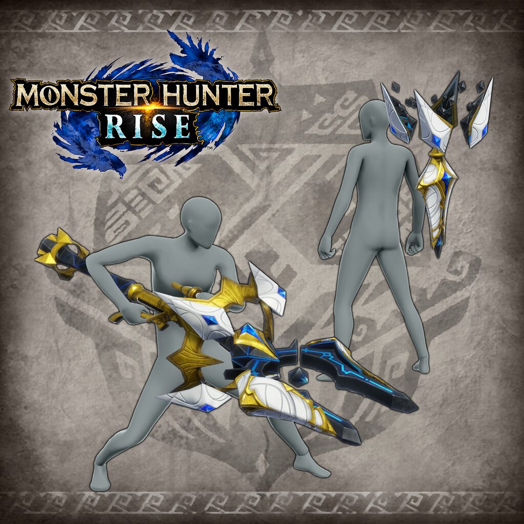 Monster Hunter Rise - "Lost Code: Kera" Hunter layered weapon (Light Bowgun)