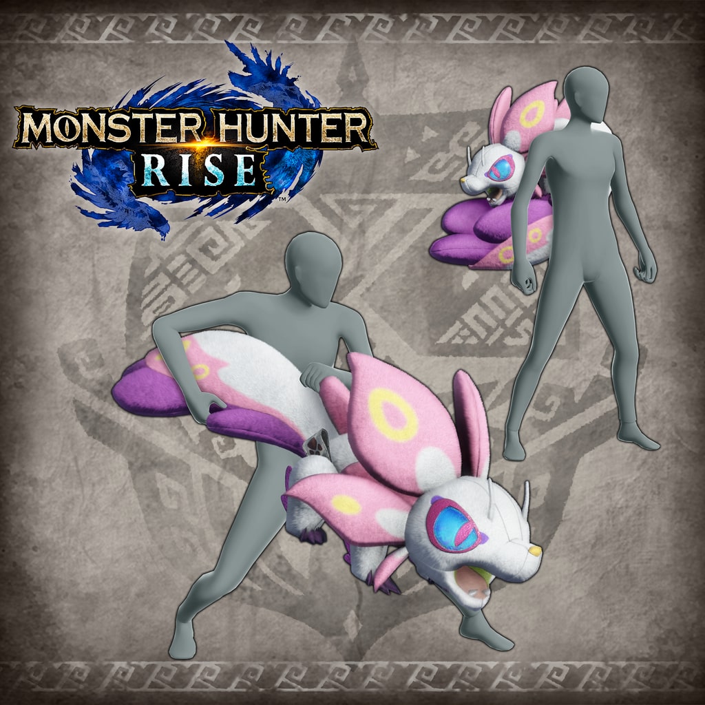 Monster Hunter Rise - "Stuffed Mizutsune" Hunter layered weapon (Heavy Bowgun)
