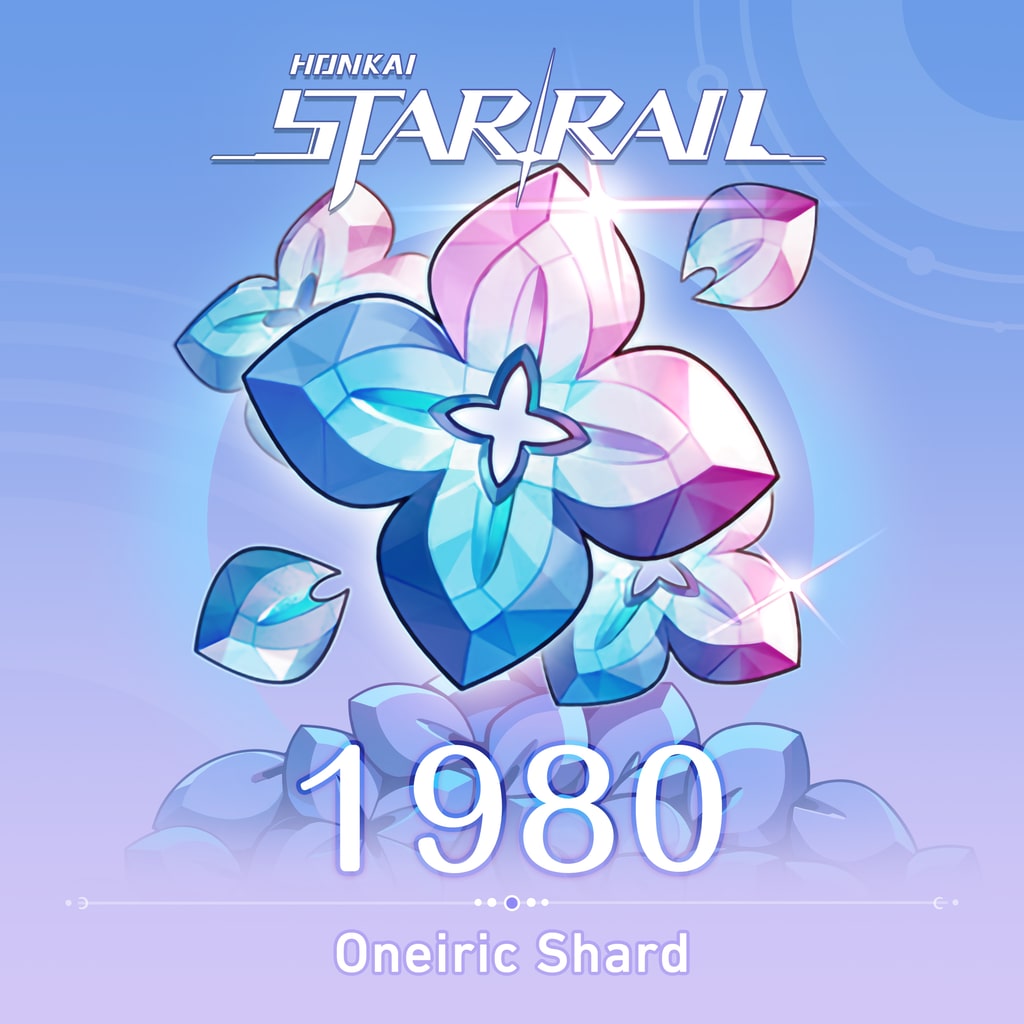 Honkai: Star Rail • Oneiric Shard ×1980 (English/Chinese/Korean/Japanese Ver.)