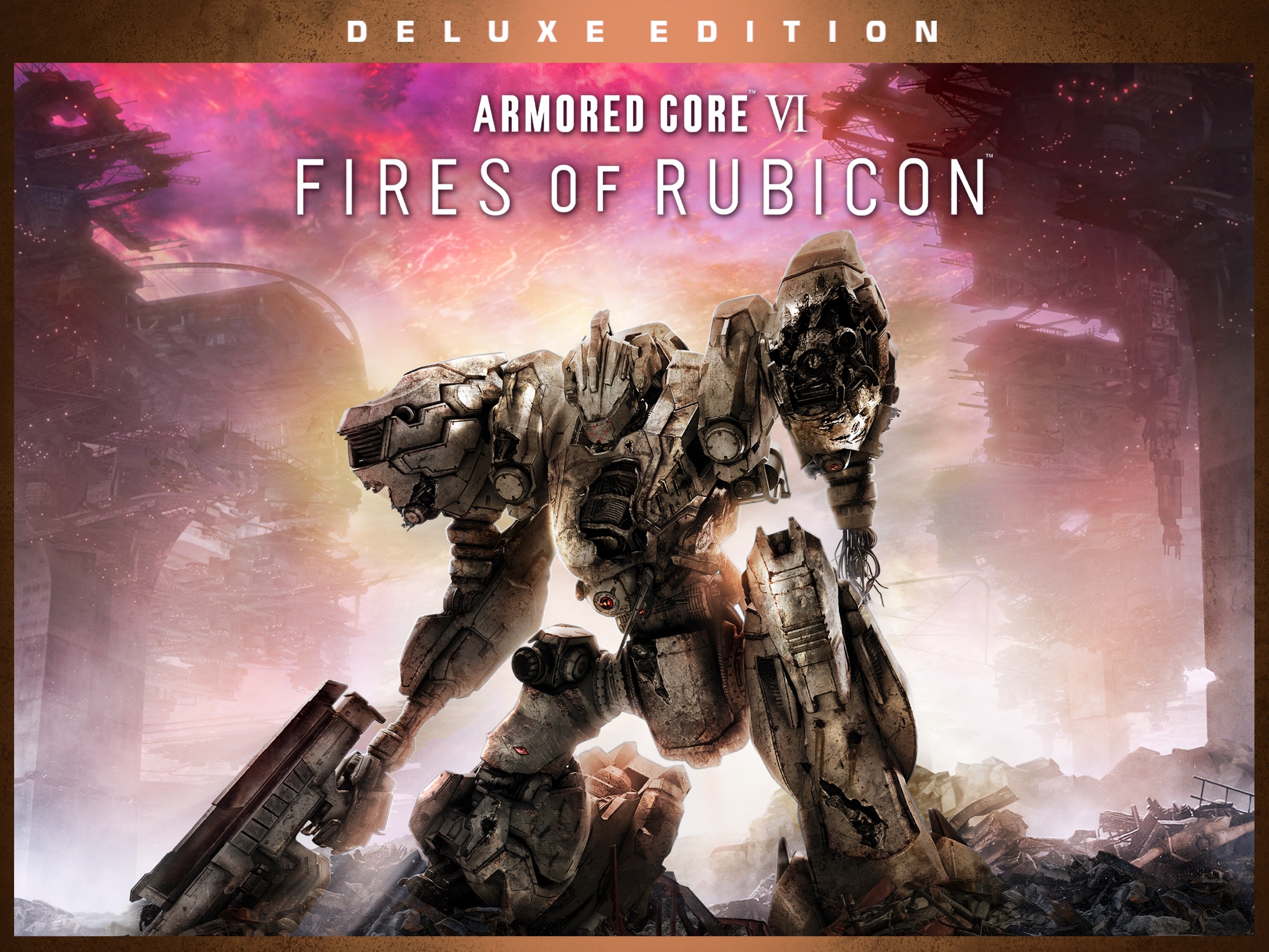 ARMORED CORE VI FIRES OF RUBICON PS5 Standard Disc Skin Sticker