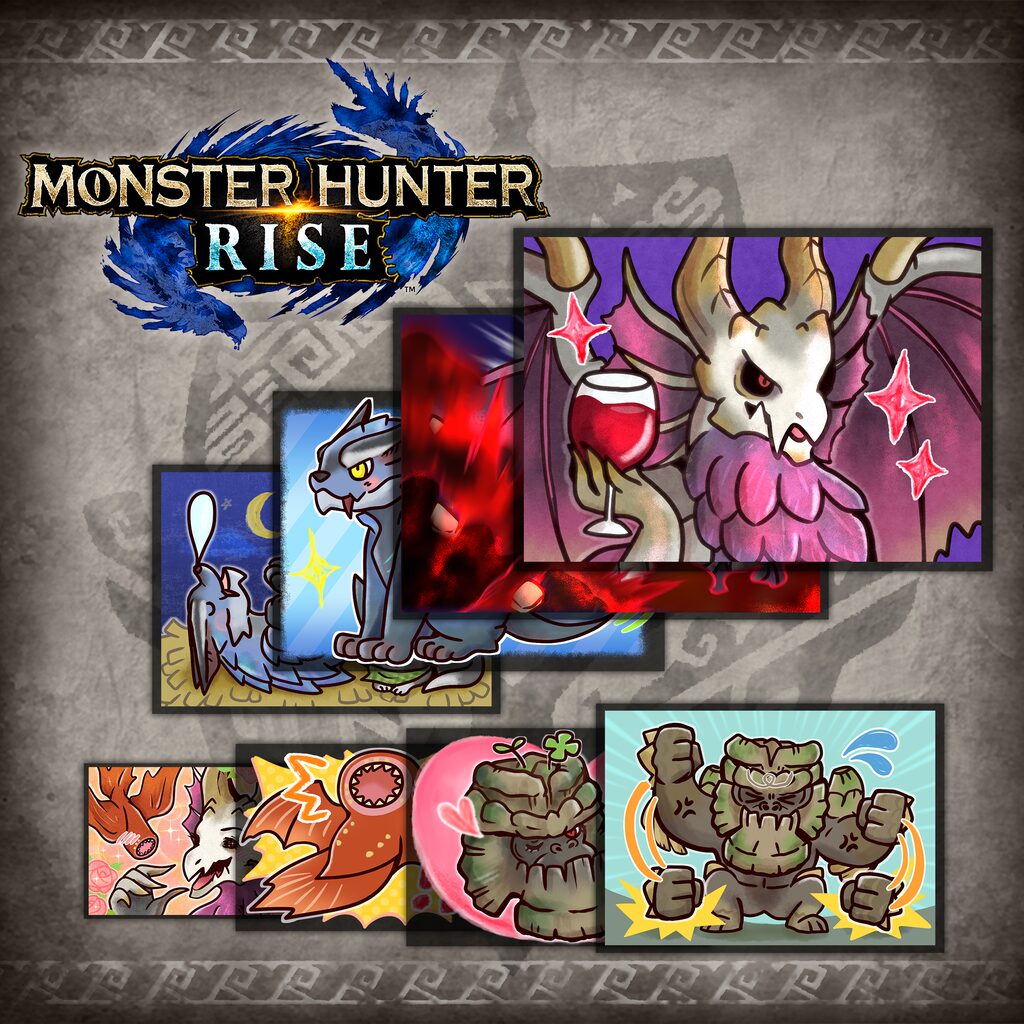 Monster Hunter Rise - "Special Stickers 10" sticker set