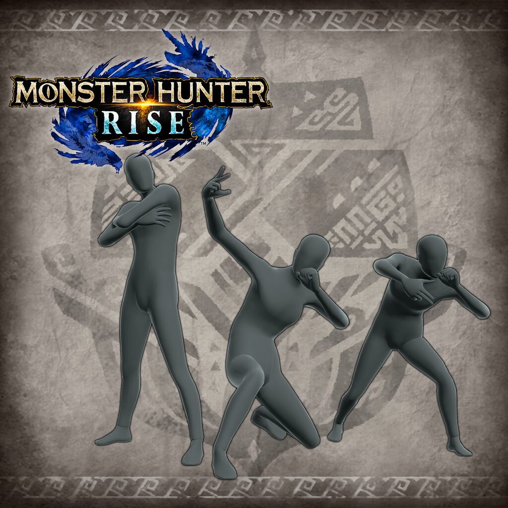Monster Hunter Rise - MC Pose Set