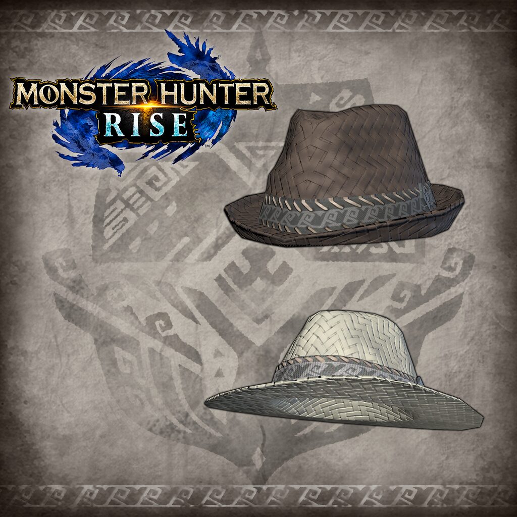 Monster Hunter Rise - "Summer Hat" Hunter layered armor piece