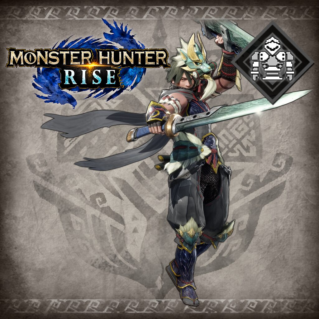 Monster Hunter Rise - "Utsushi" Hunter layered armor set