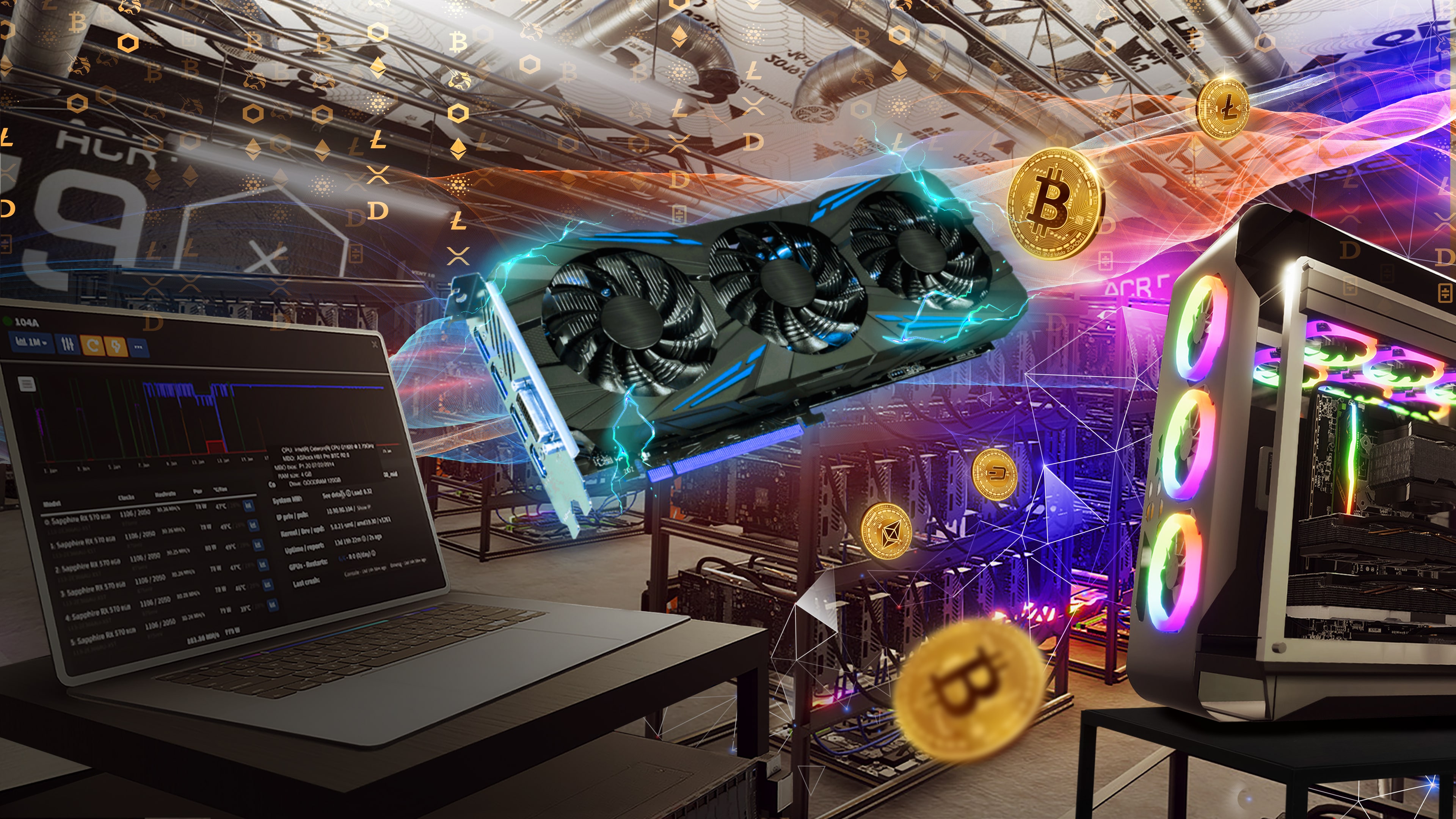 Crypto mining games