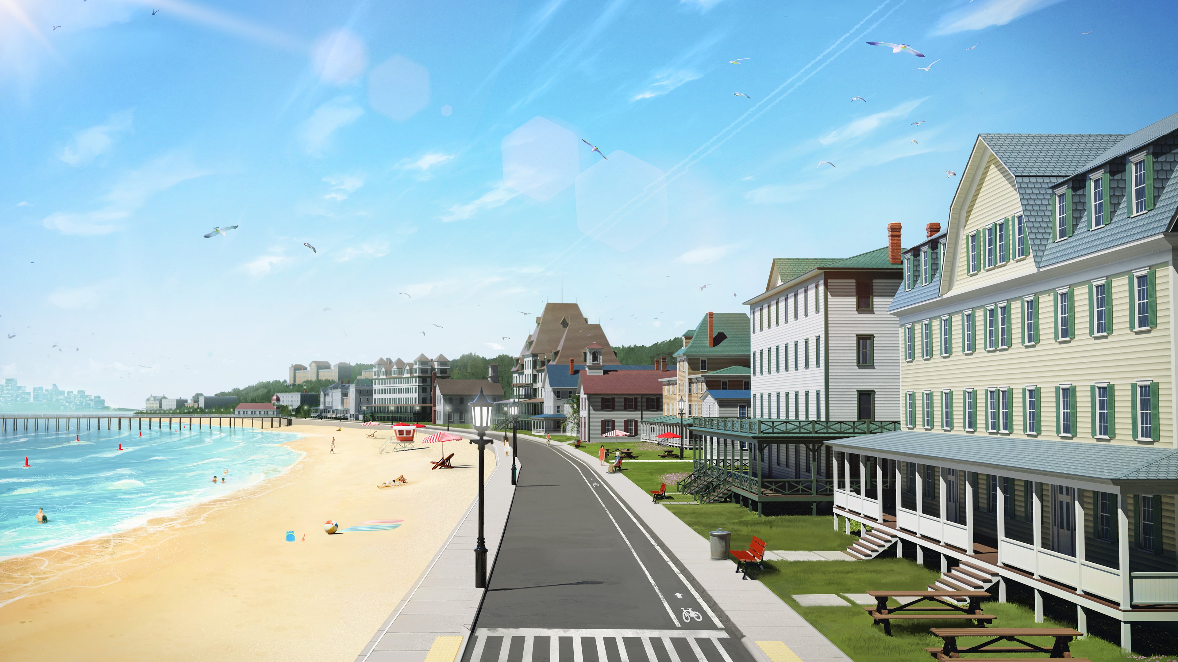Cities: Skylines - Content Creator Pack: Seaside Resorts (한국어판)
