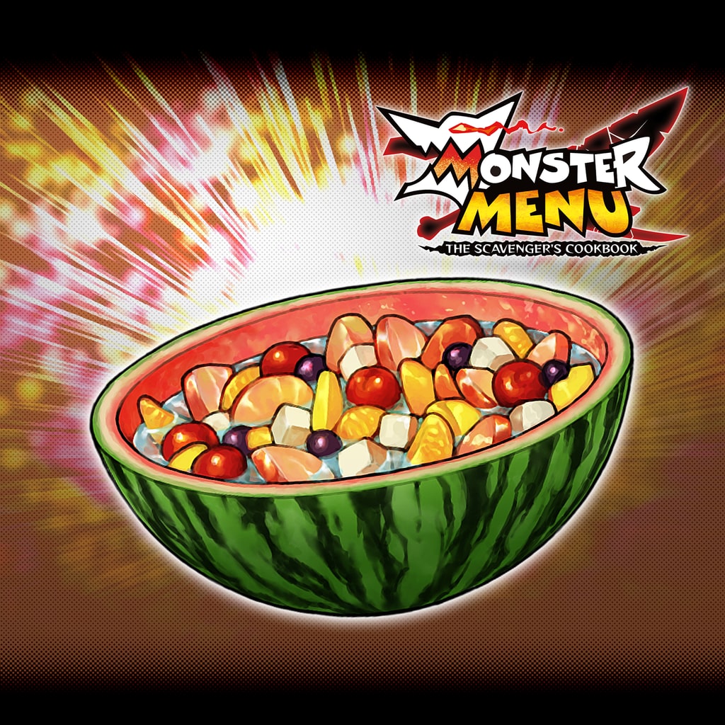 Monster Menu: The Scavenger’s Cookbook - Fruit Punch Salad Recipe and Ingredients Set