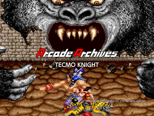 Arcade Archives TECMO KNIGHT for playstation