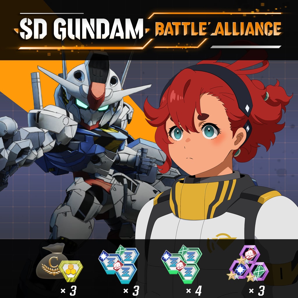 SD GUNDAM BATTLE ALLIANCE - Mobile Suit Gundam: The Witch from Mercury Pack (English/Japanese Ver.)