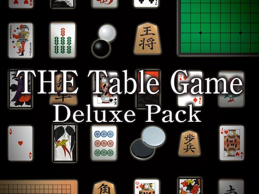 THE Table Game Deluxe Pack 　-Mahjong, Go, Shogi, Tsume Shogi, Othello, Card, Hanafuda, Shisen Mahjong Solitaire, Chess, Backgammon- for playstation