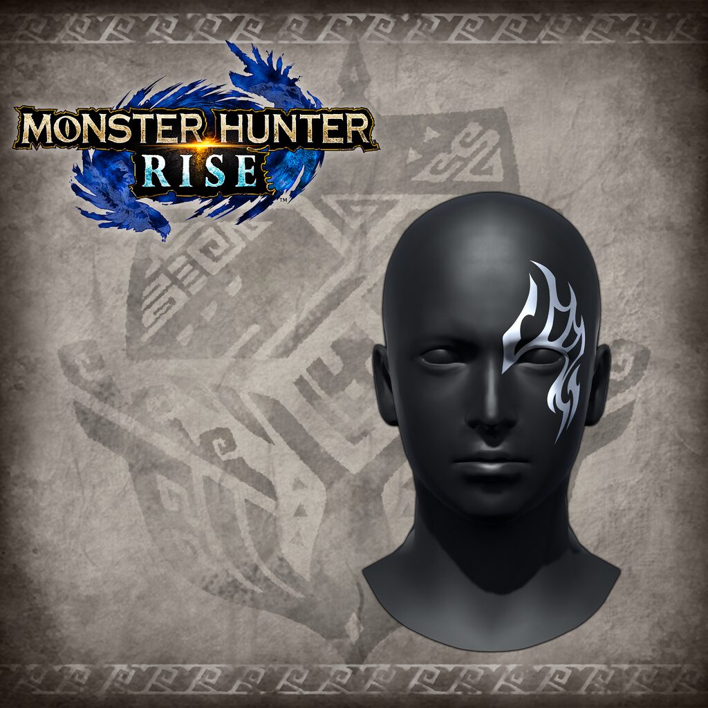 Monster Hunter Rise - "Malzeno Menace" face paint