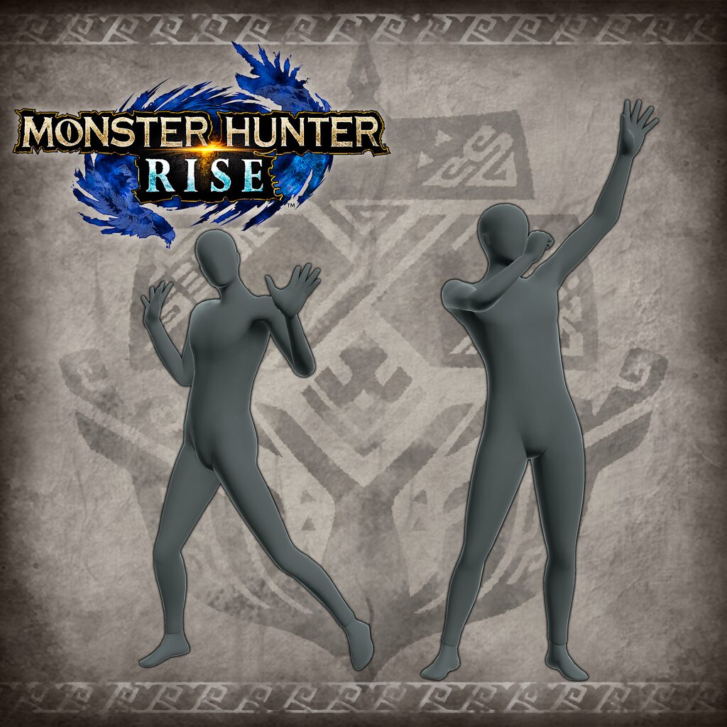 Monster Hunter Rise - "For the Fans" gesture set