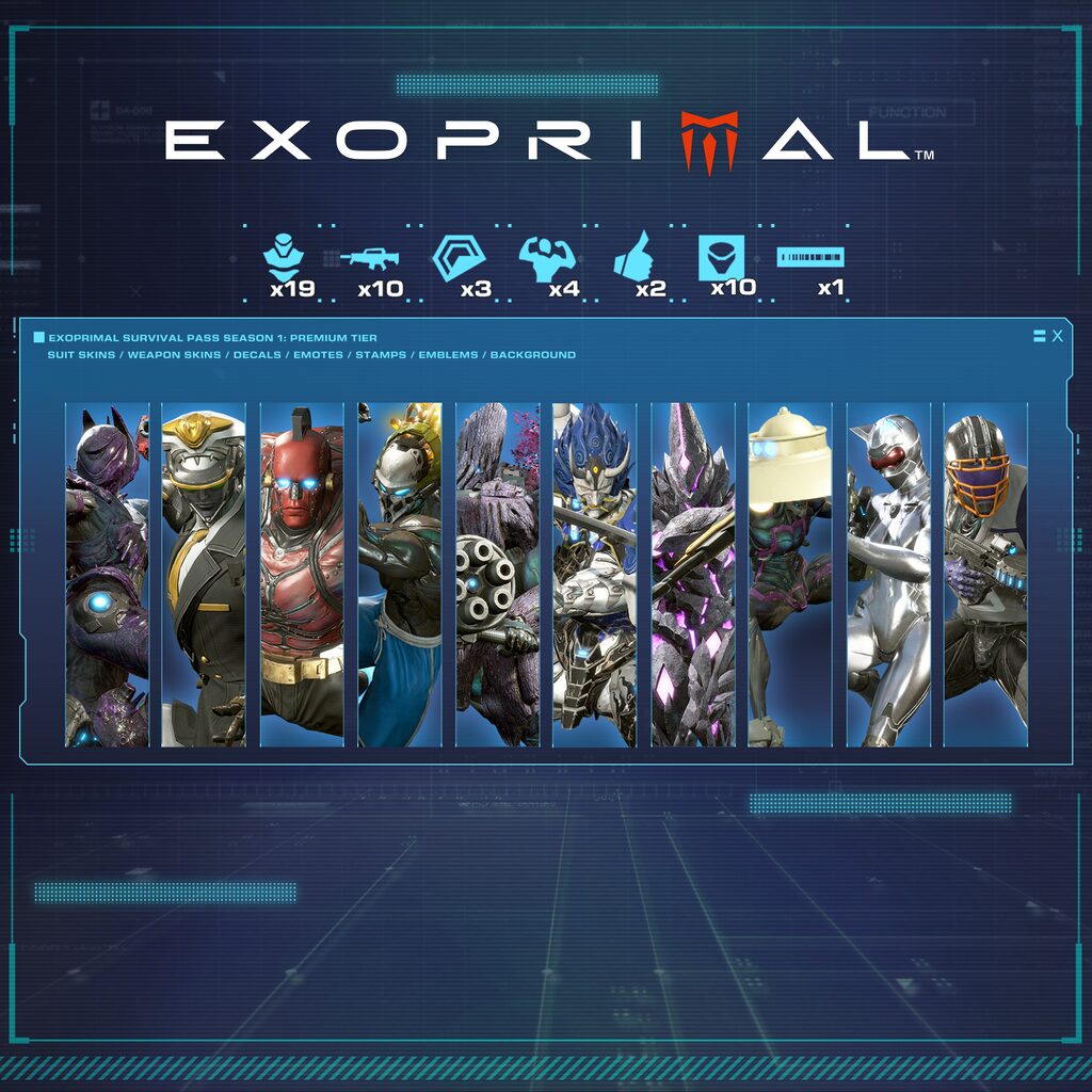 Exoprimal - Exoprimal Survival Pass Season 1: Premium Tier
