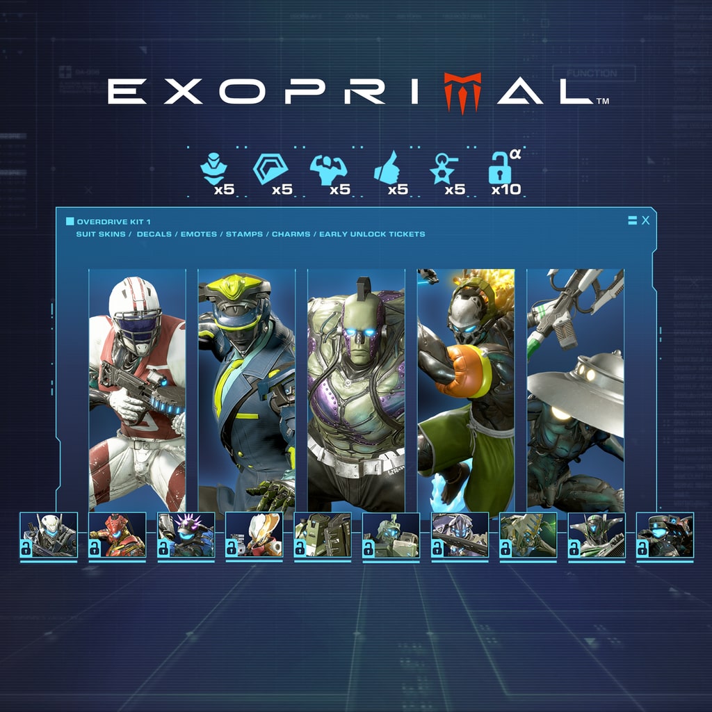 Exoprimal - 오버 드라이브 키트 1 (추가 콘텐츠)