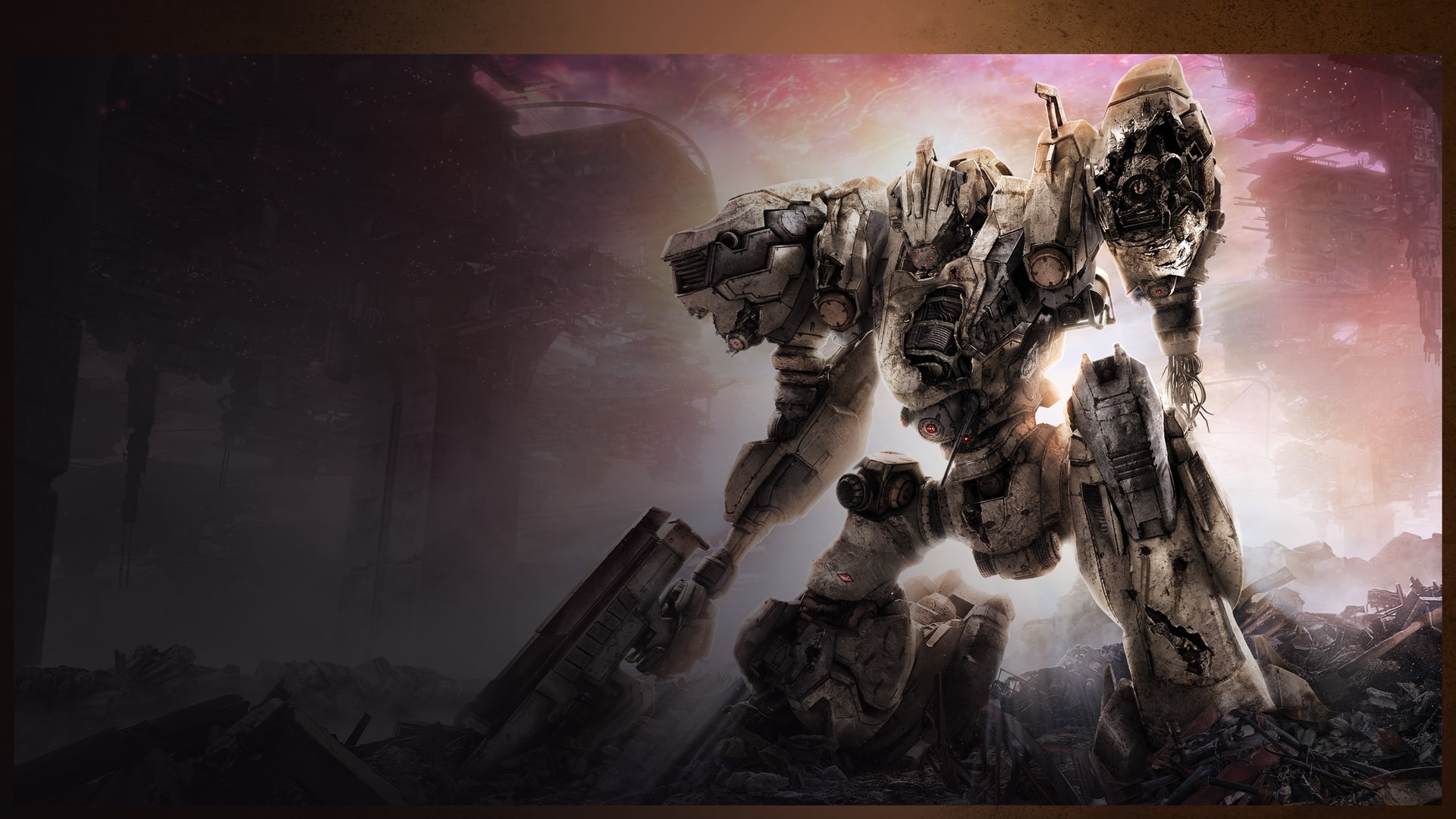 ARMORED CORE VI FIRES OF RUBICON PS5 Standard Disc Skin Sticker