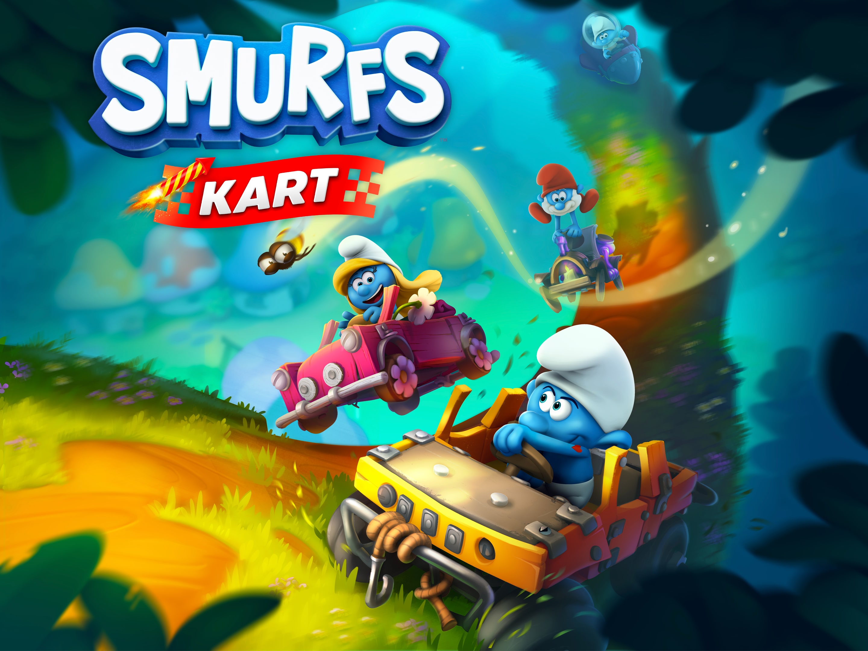 Análise: Smurfs Kart (Switch) é uma bela corrida pelo famoso universo dos  seres azuis, apesar das derrapadas - Nintendo Blast