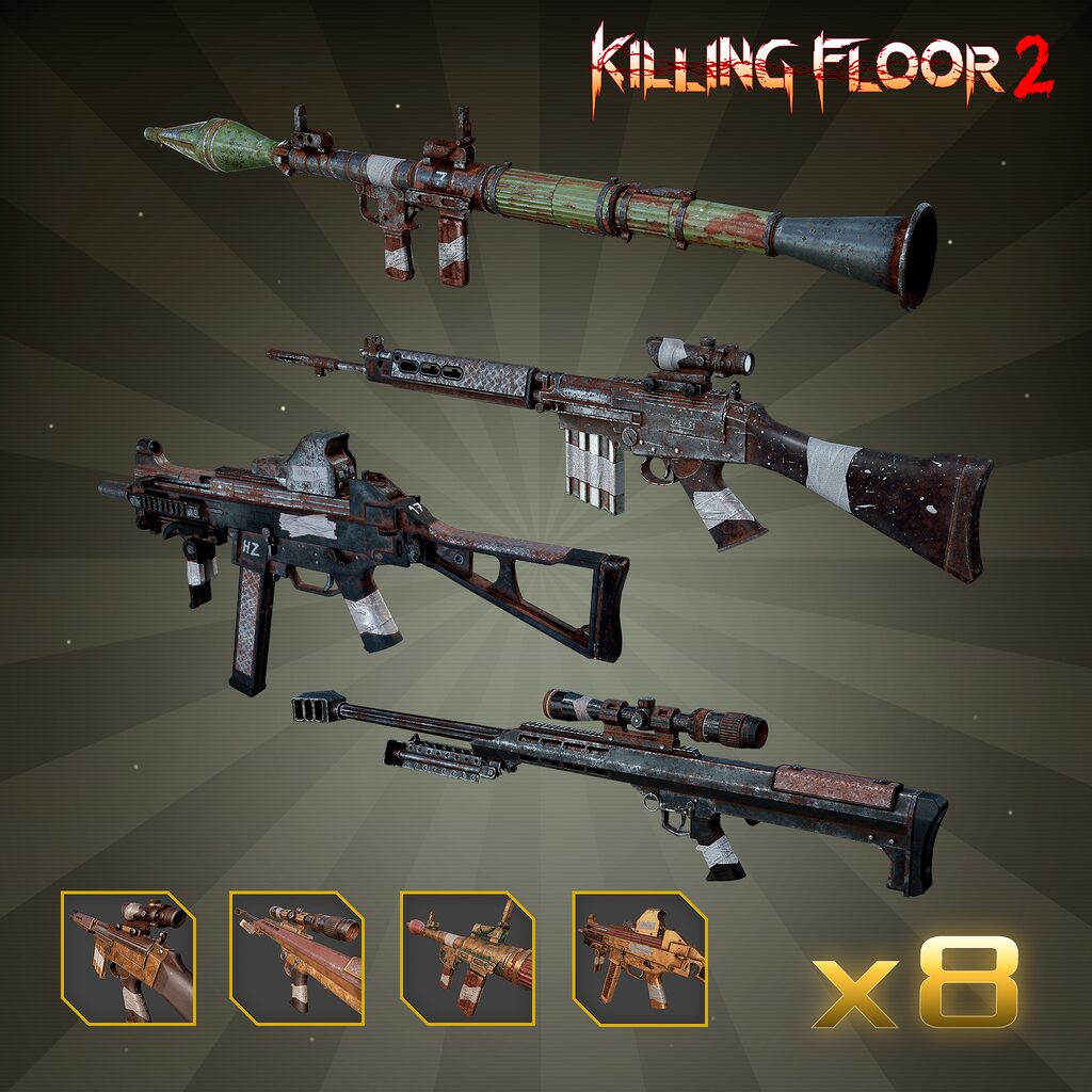 Killing Floor 2  - Junkyard MKII Weapon Skin Bundle Pack