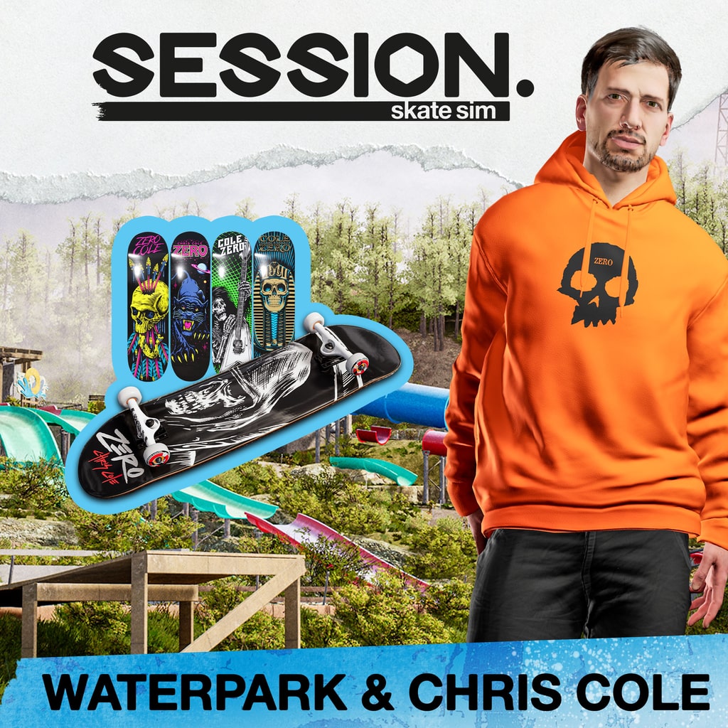 セッション：スケートシム - ウォーターパーク＆クリス・コール DLC