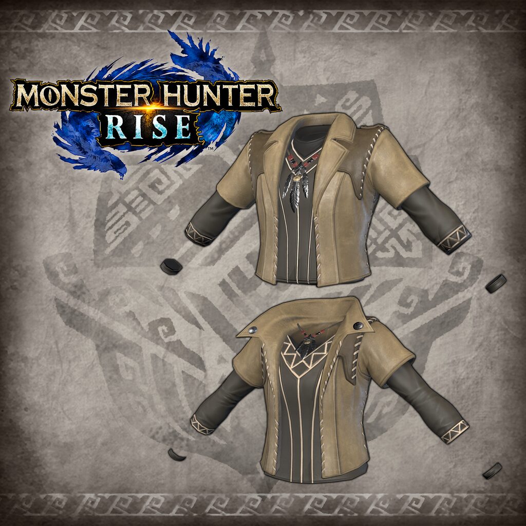 Monster Hunter Rise - "Fall Jacket" Hunter layered Armor Piece