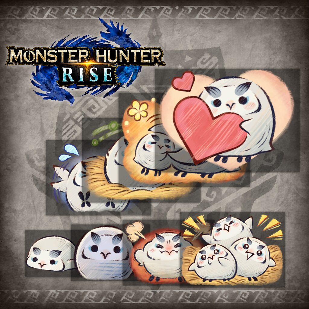 Monster Hunter Rise - "Special Stickers 11" sticker set