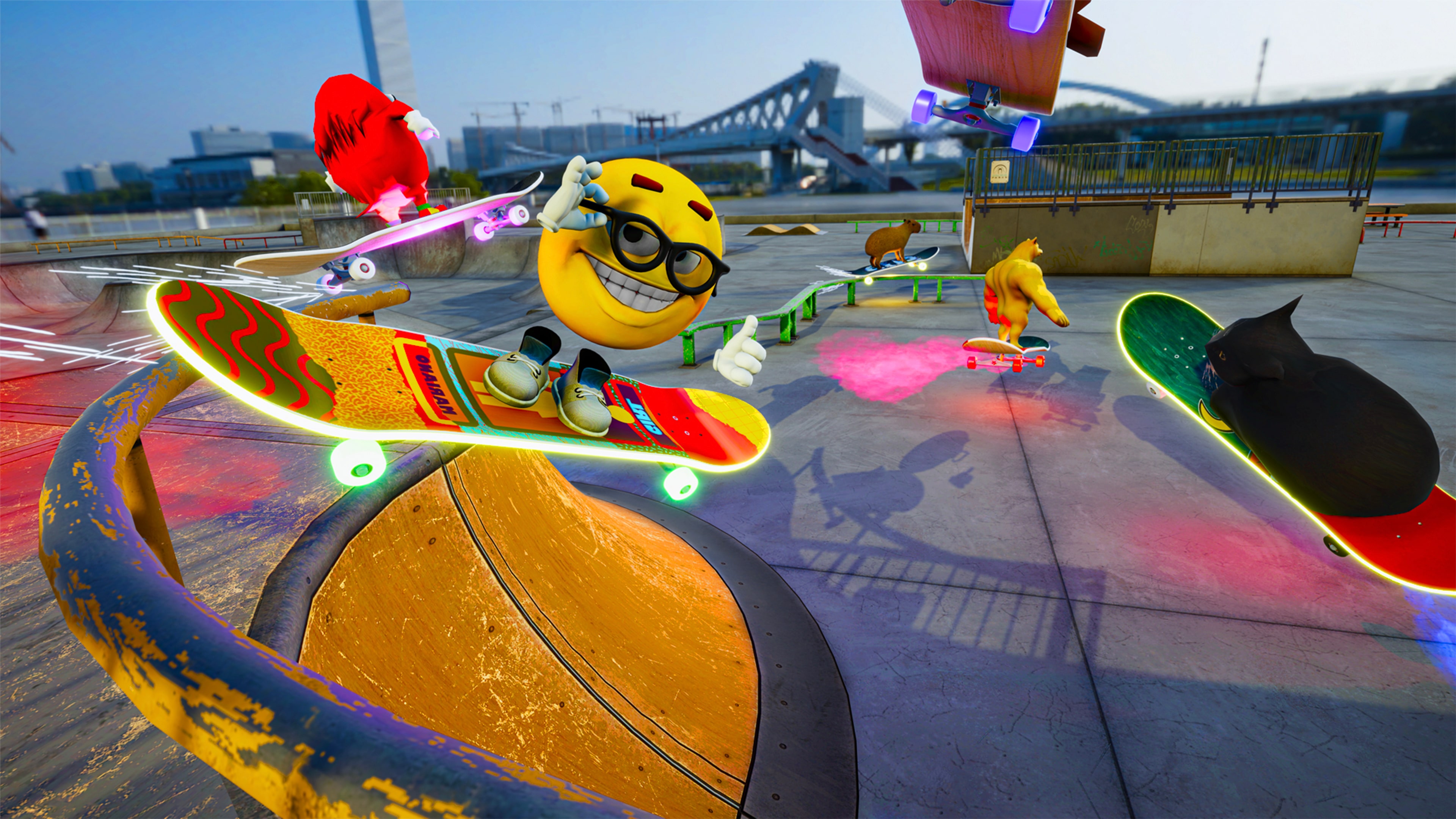 Skateboard Drifting Simulator with Maxwell Cat: The Game for PS4