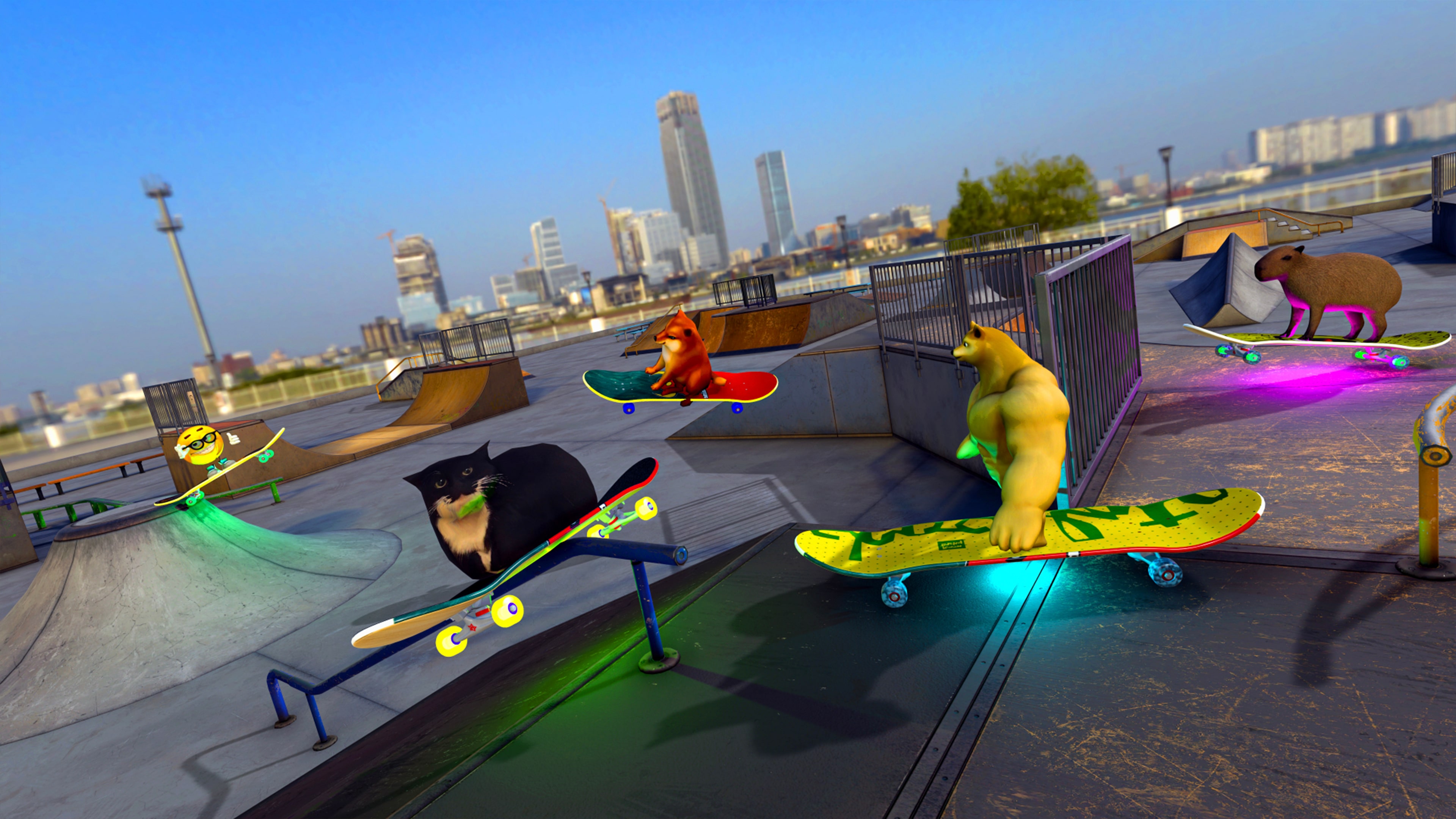 Skateboard Drifting Simulator with Maxwell Cat: The Game