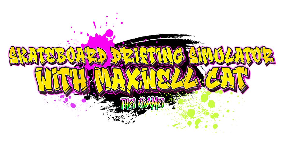 Skateboard Drifting Simulator with Maxwell Cat: The Game for PS4