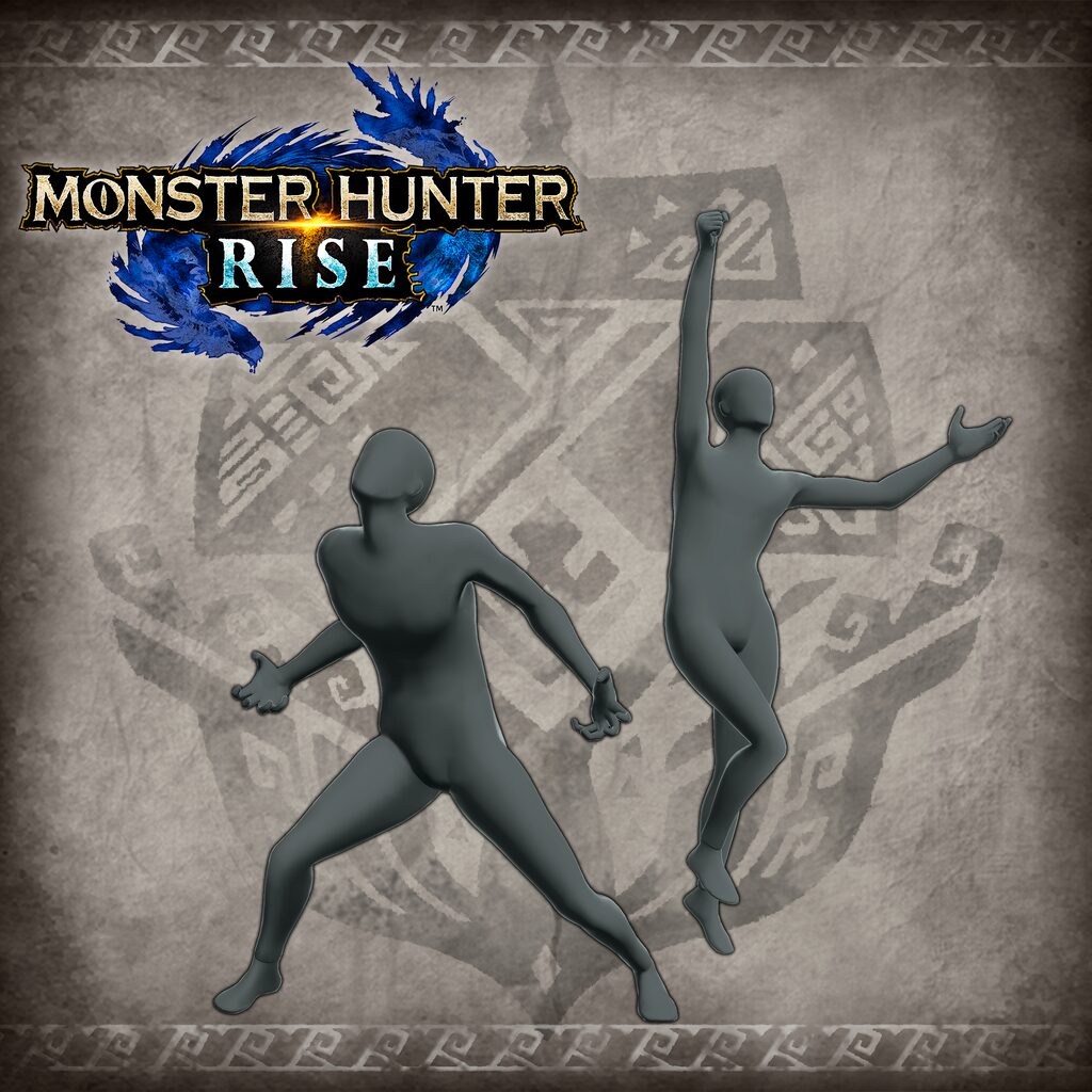Monster Hunter Rise - "Wild & Elegant" gesture set