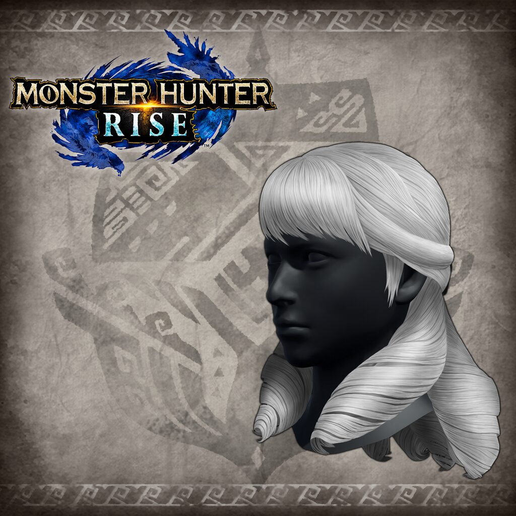 Monster Hunter Rise - "Princess Curls" hairstyle