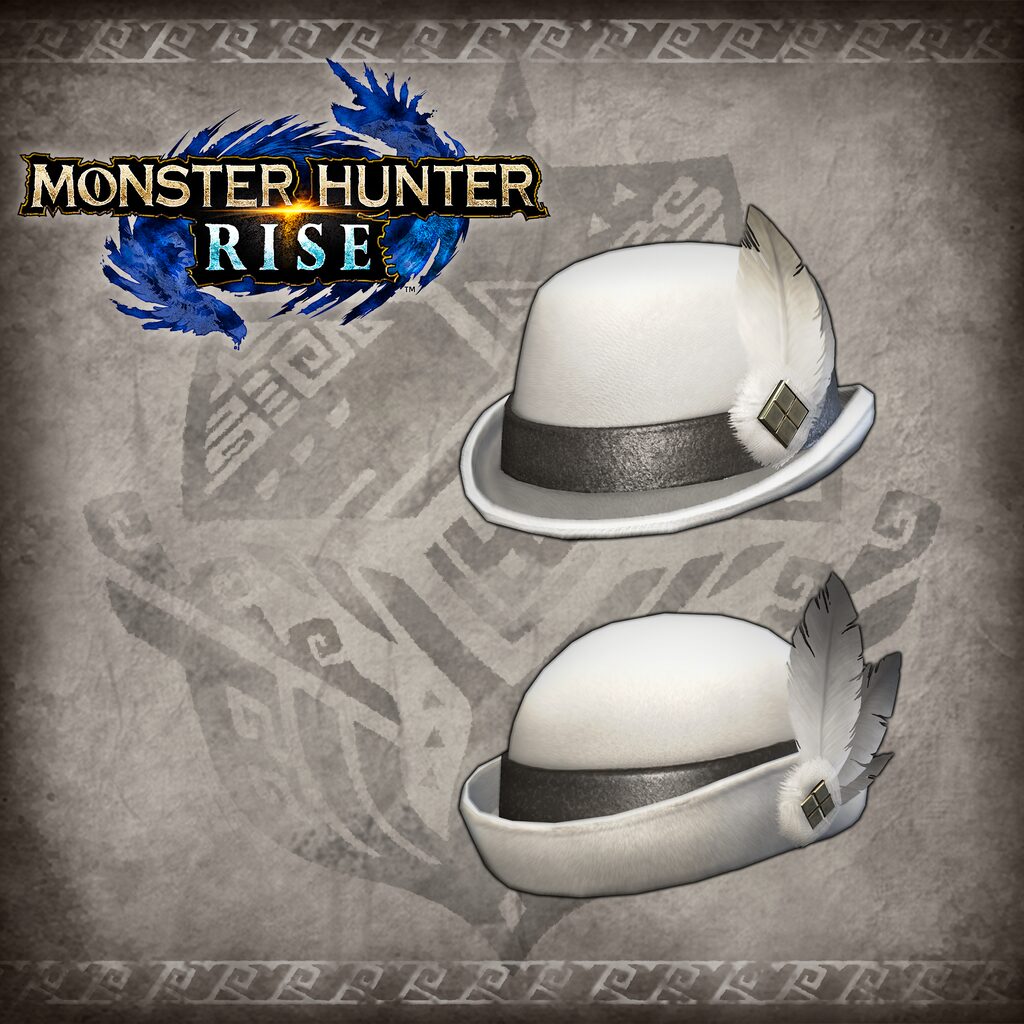 Monster Hunter Rise - "Fluffy Fur Hat" Hunter layered armor piece