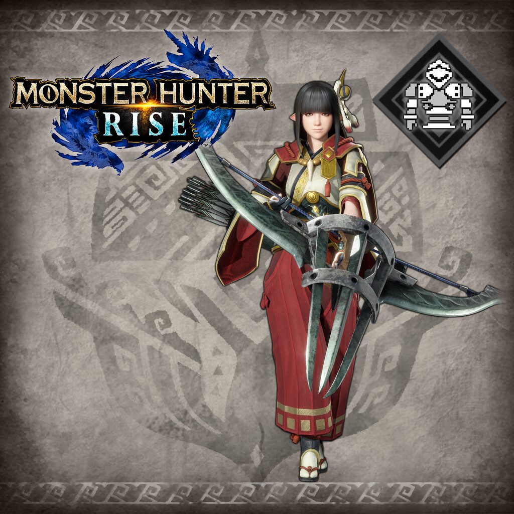 Monster Hunter Rise - "Hinoa" Hunter layered armor set