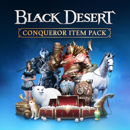 Adquisición Comportamiento rodar Black Desert - Conqueror Item Pack