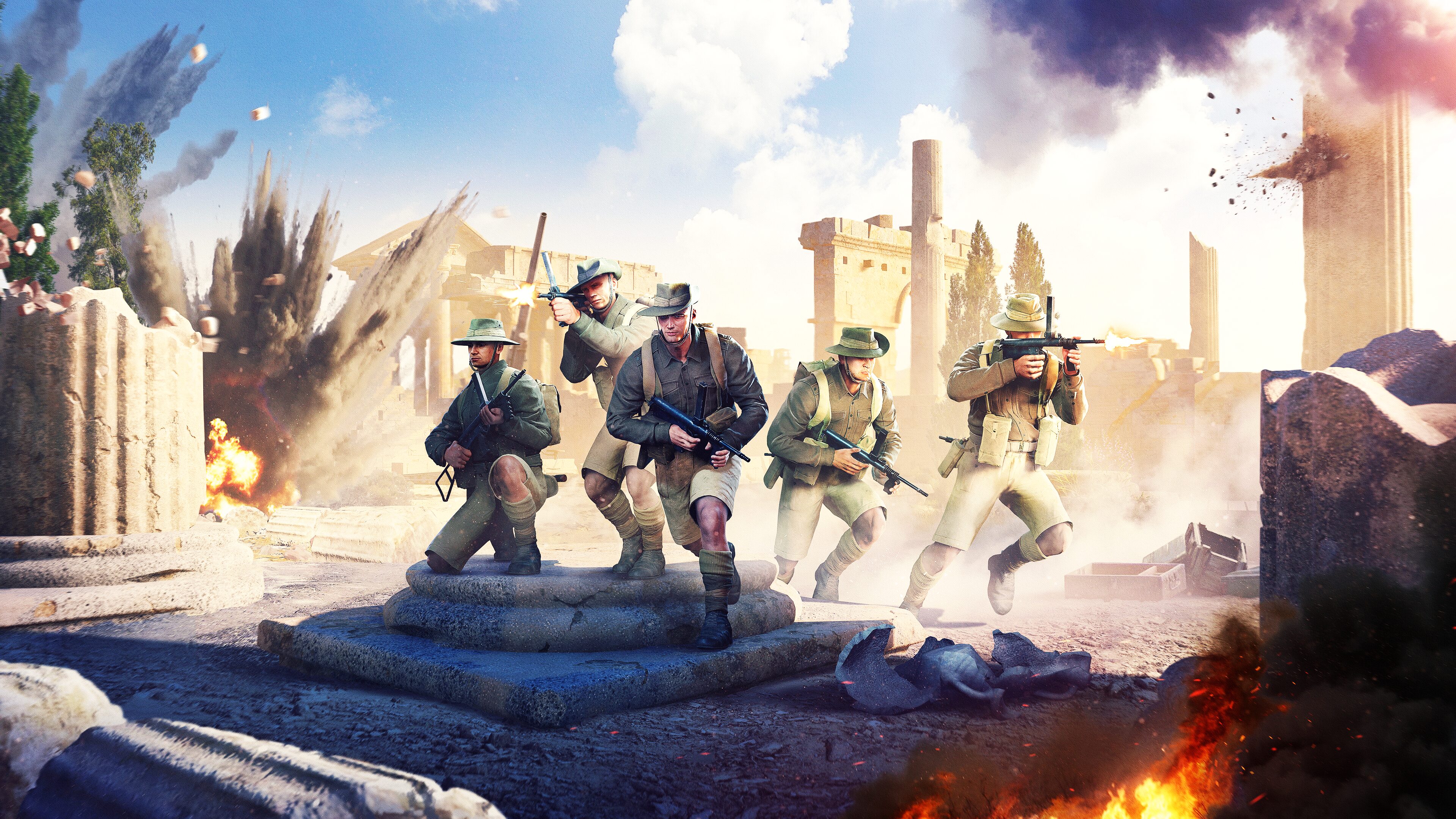 "Battle of Tunisia": Owen Mk 1 Squad