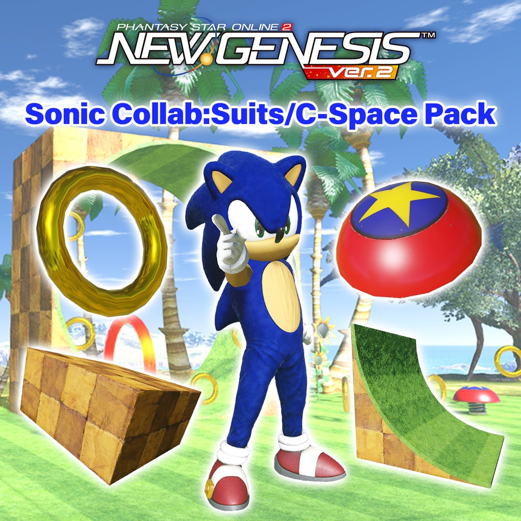 Sonic Collab: Suits/C-Space Pack available now!, Phantasy Star Online 2  New Genesis Official Site