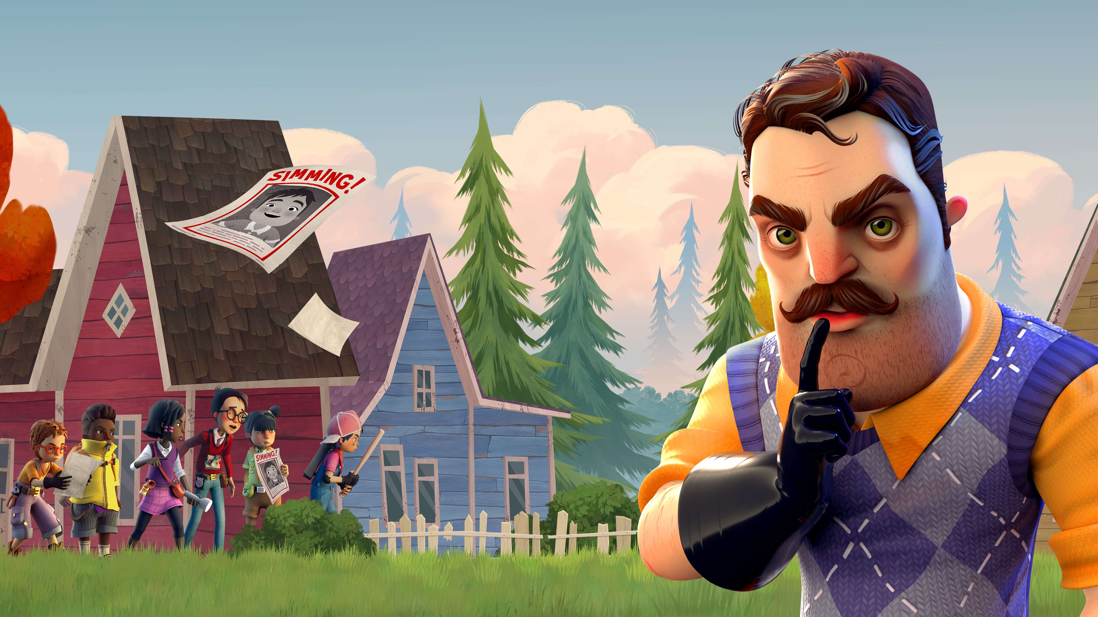 Hello Neighbor: Search and Rescue (중국어(간체자), 한국어, 영어, 일본어)