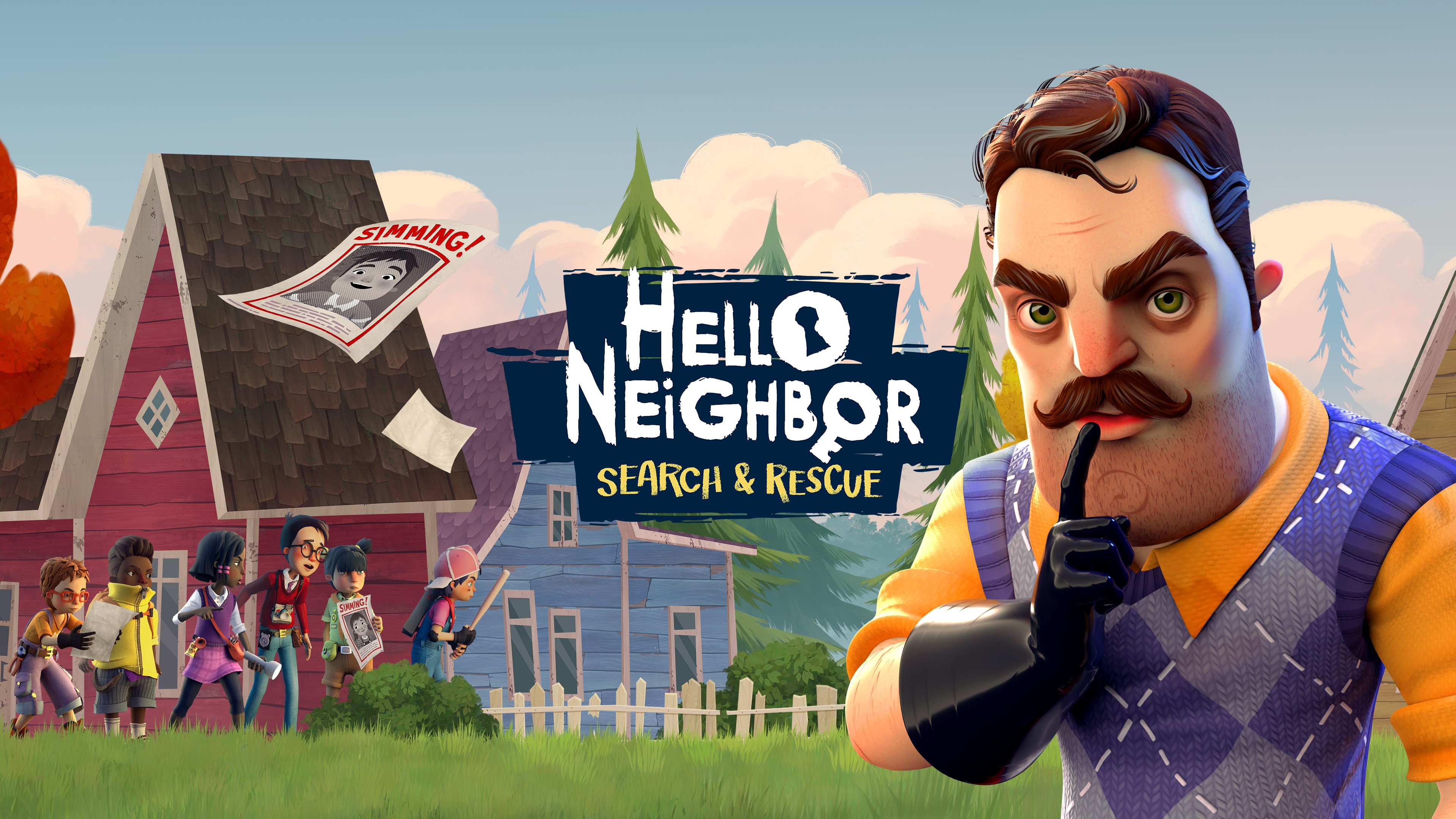 Hello Neighbor: Search and Rescue (Simplified Chinese, English, Korean, Japanese)