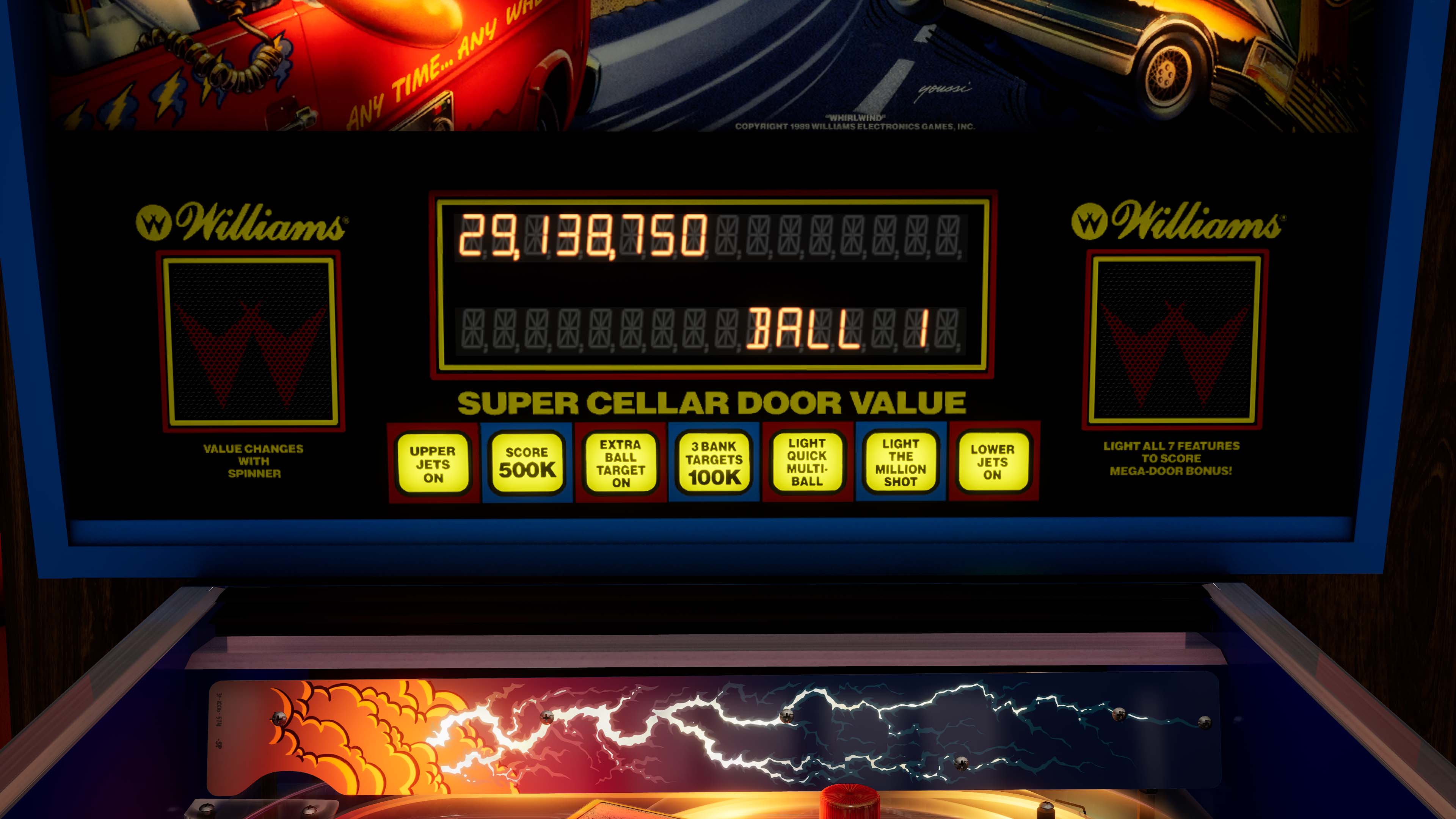 Buy Whirlwind Pinball Machine Online - Premium Pinballs LLC