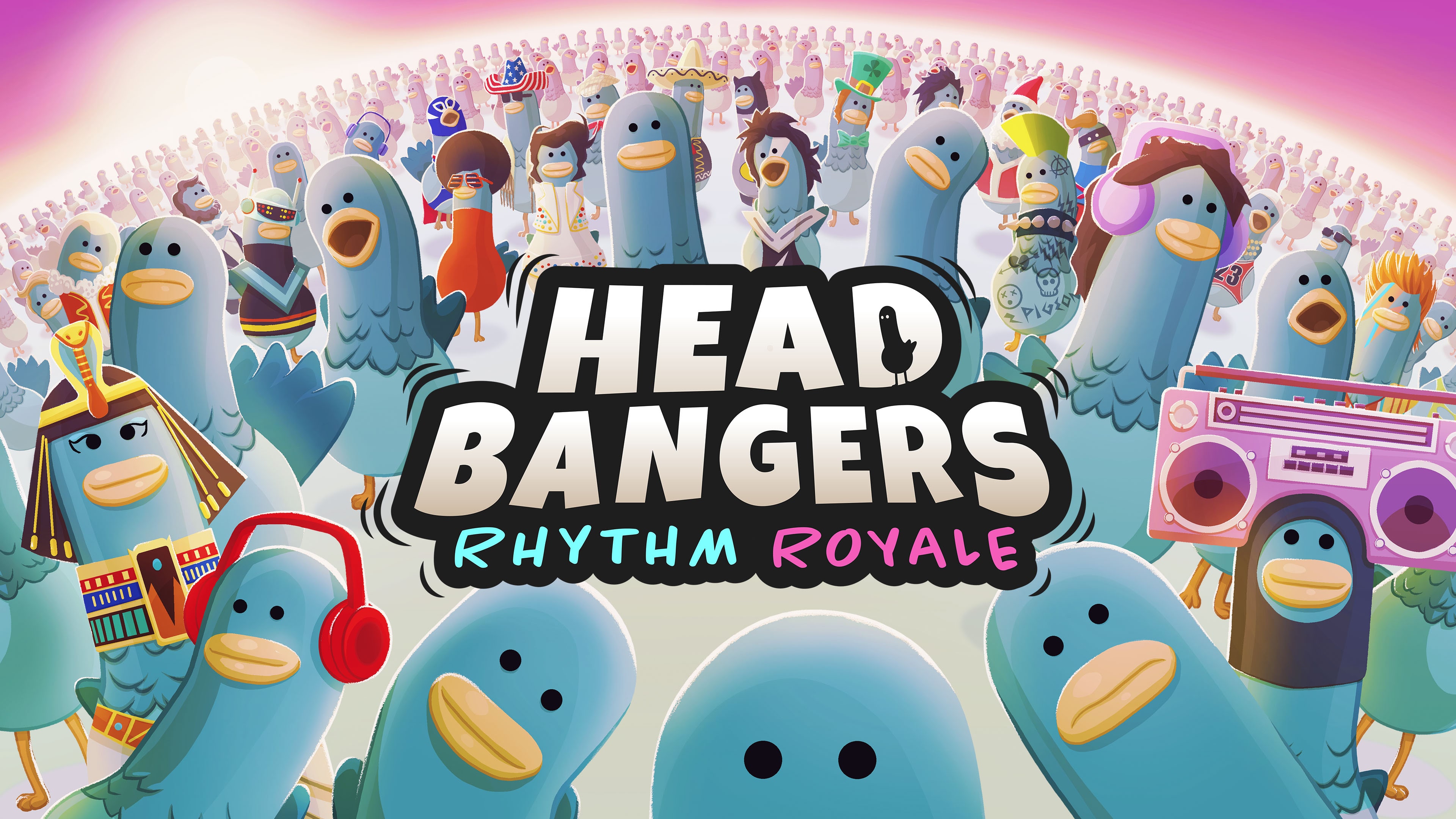 Headbangers: Rhythm Royale (Simplified Chinese, English, Korean, Japanese, Traditional Chinese)