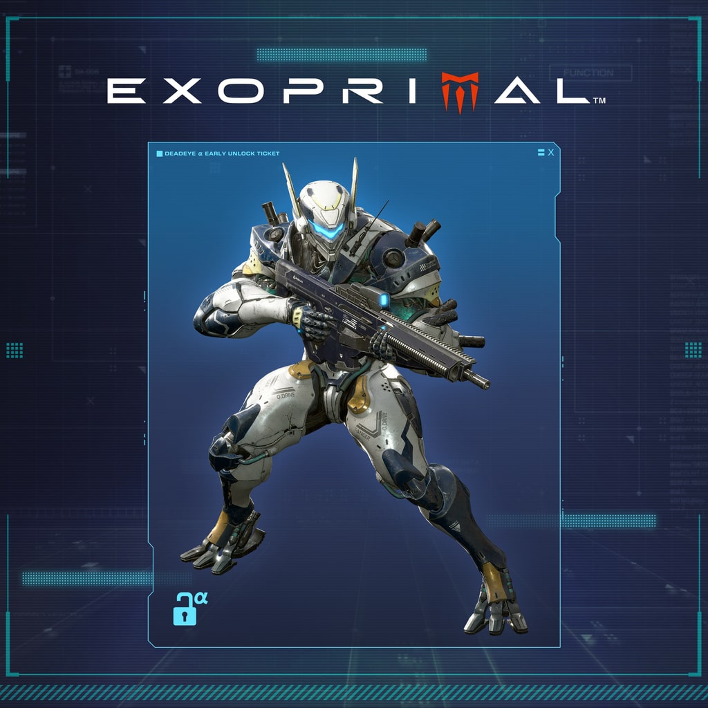 Exoprimal - Deadeye α Early Unlock Ticket