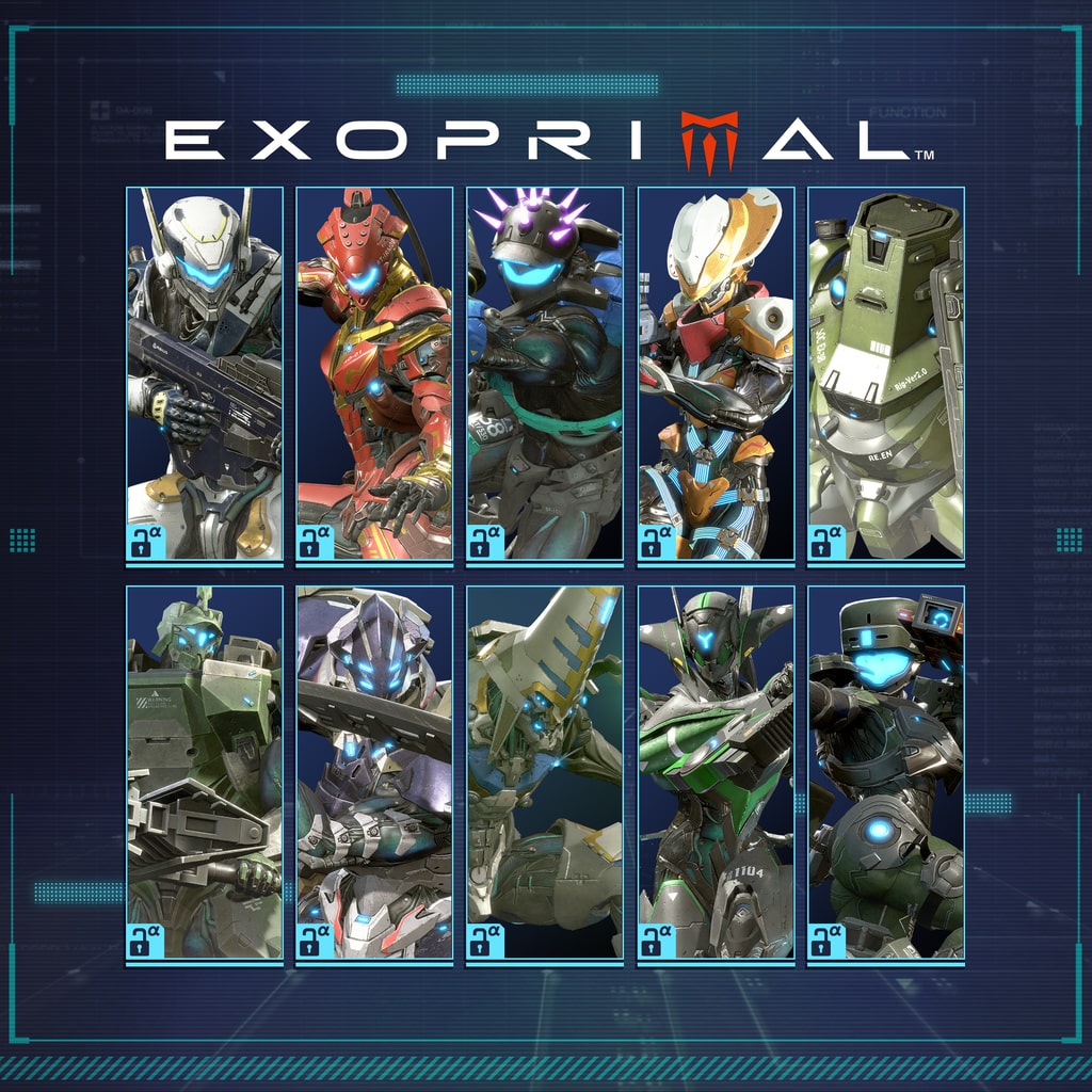 Exoprimal - Exosuit Early Unlock Ticket-paket 1