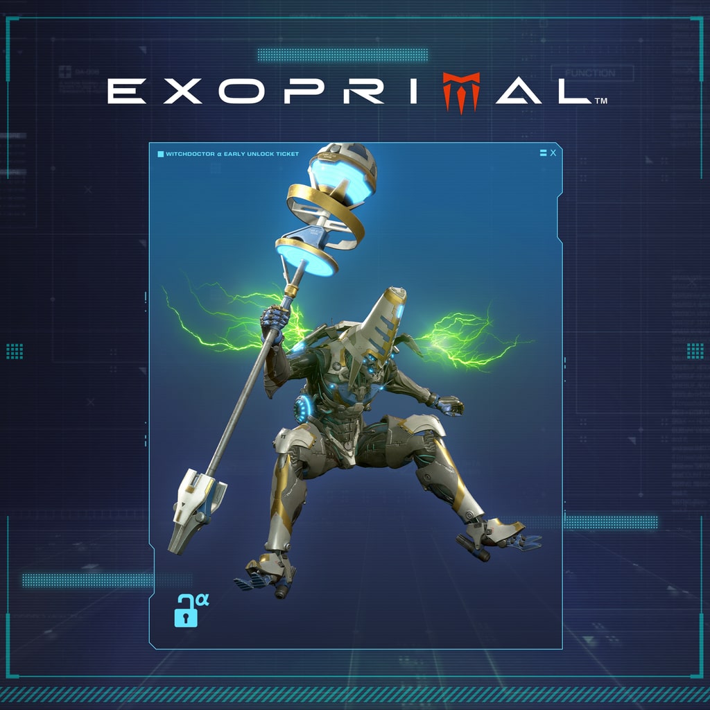 Exoprimal - Witchdoctor α Early Unlock Ticket