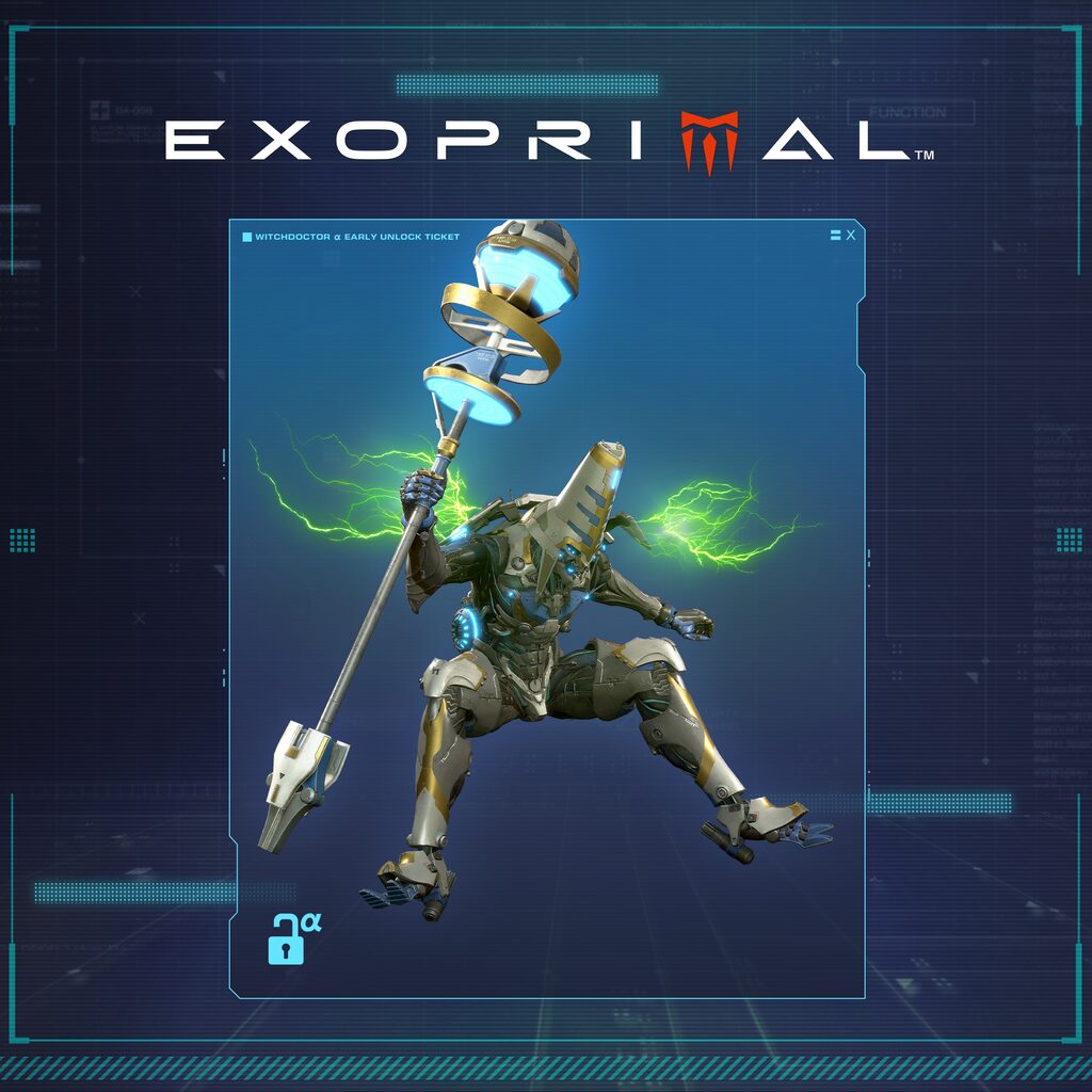 Exoprimal - Witchdoctor α Early Unlock Ticket