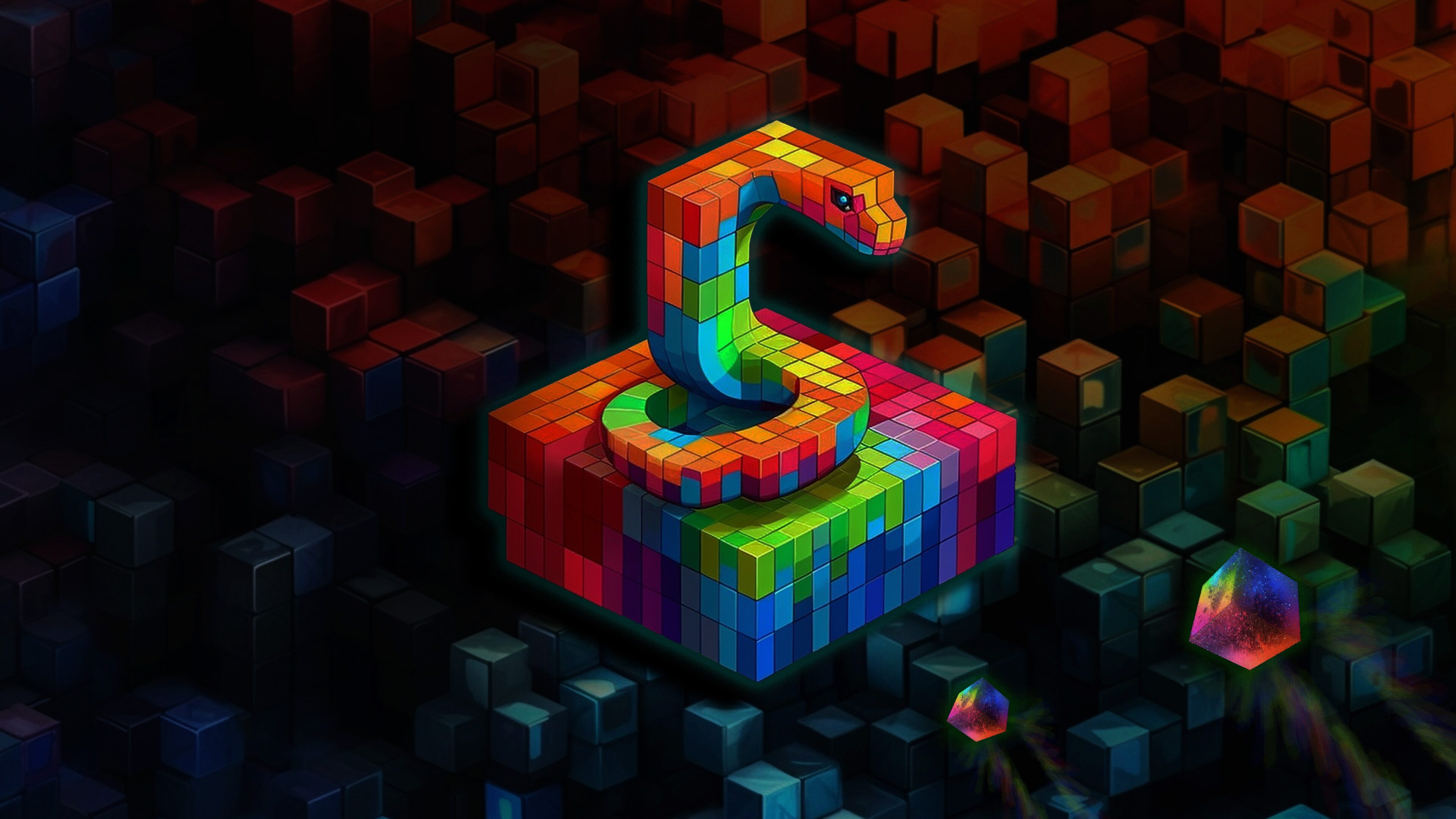 Rainbow Snake 🕹️ Play on CrazyGames