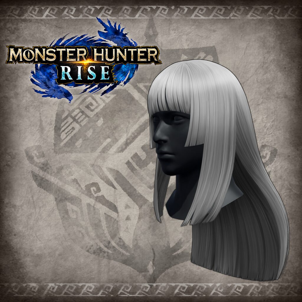 Monster Hunter Rise - "Elegant" hairstyle