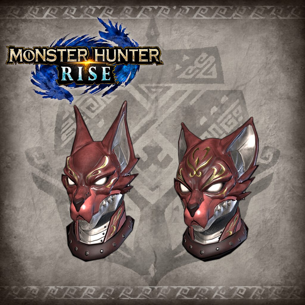 Monster Hunter Rise - "Wild Head" Hunter layered armor piece