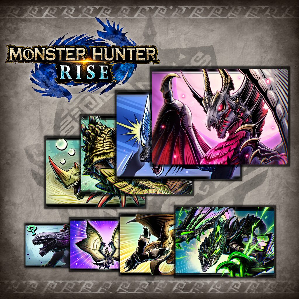 Monster Hunter Rise - "Special Stickers 13" sticker set