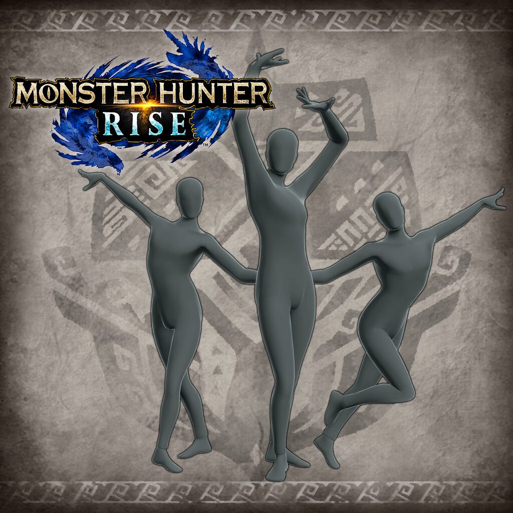 Monster Hunter Rise - Musical Pose Set