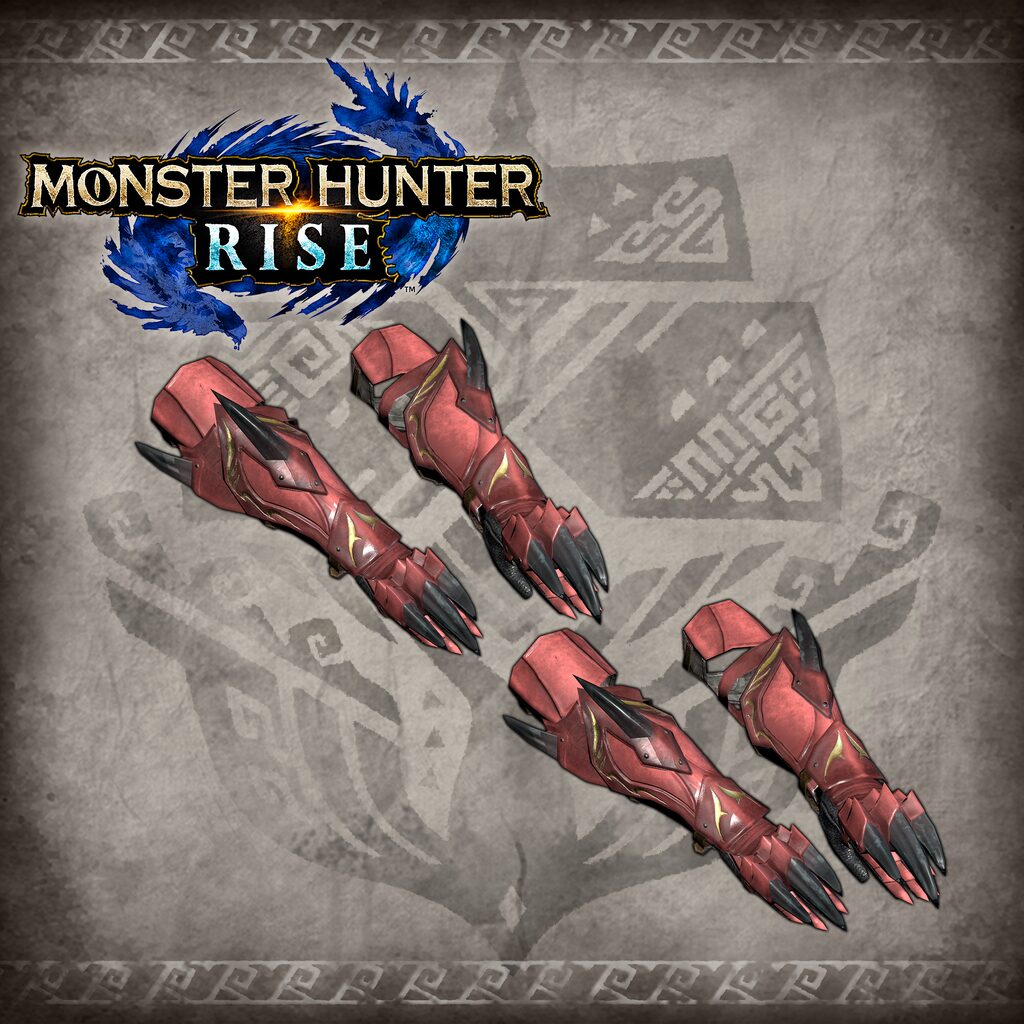 Monster Hunter Rise - "Wild Arms" Hunter layered armor piece