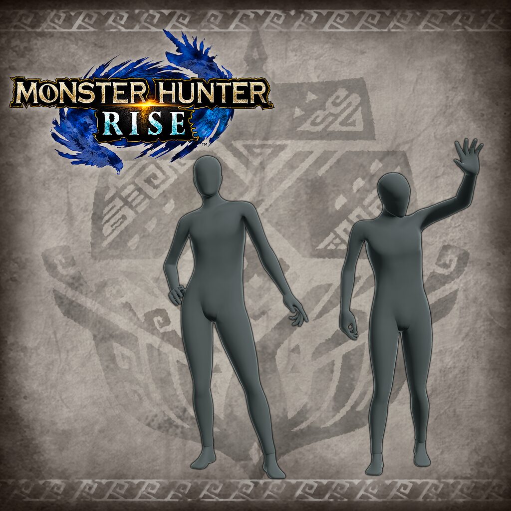 Monster Hunter Rise - "Model Walk" gesture set
